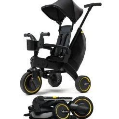 Kids Doona Ride-On Toys|Toys For 3 Year Old*- Liki Trike S5, Midnight