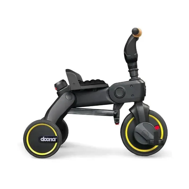 Kids Doona Ride-On Toys|Toys For 3 Year Old*- Liki Trike S5, Nitro Black