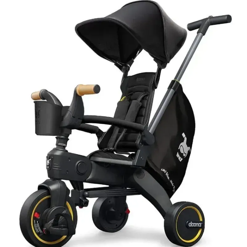 Kids Doona Ride-On Toys|Toys For 3 Year Old*- Liki Trike S5, Nitro Black