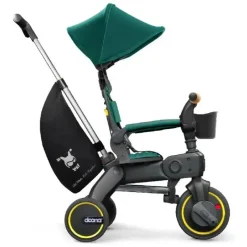 Kids Doona Ride-On Toys|Toys For 3 Year Old*- Liki Trike S5, Racing Green