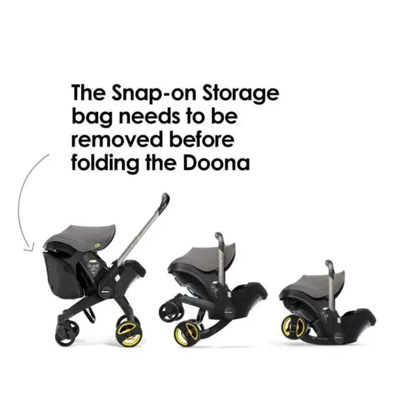 Doona Car Seat Storage & Accessories*- Snap-On Storage, Compatible with Car Seat & Stroller
