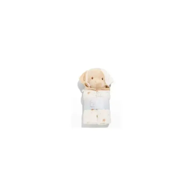 Douglas Lovies, Security Blankets & Blankies*Baby Auggie Tan Puppy Blanki Lovey