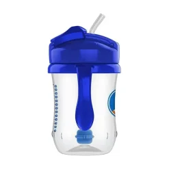 Dr. Brown's Straw, Sippy & Training Cups|Dishes, Utensils & Food Containers*Dr. Brown - Baby's 1St Straw Cup, Blue