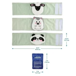 Dr. Brown's Pain & Fever Relief*Dr Brown - Infant Gripebelt for Colic Relief, Heated Tummy Wrap, Hedgehog, 0-3m