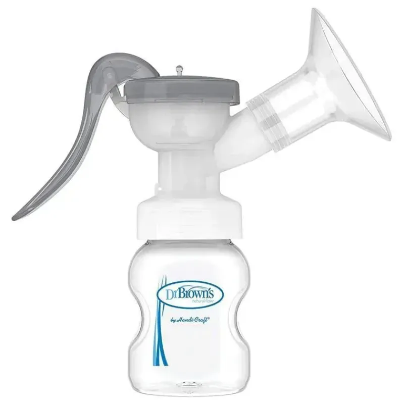 Dr. Brown's Breast Pumps*Dr. Brown - Manual Breast Pump with Softshape Silicone Shield