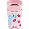 Dr. Brown's Straw, Sippy & Training Cups|Dishes, Utensils & Food Containers*Dr Brown - Milestones Cheers 360 Transition Sippy Cup, Pink Leopard, 10 oz