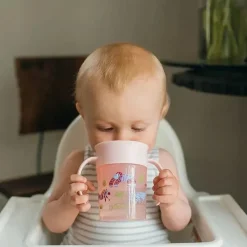 Dr. Brown's Straw, Sippy & Training Cups|Dishes, Utensils & Food Containers*Dr. Brown - Milestones Polypropylene Cheers360 Cup, Pink