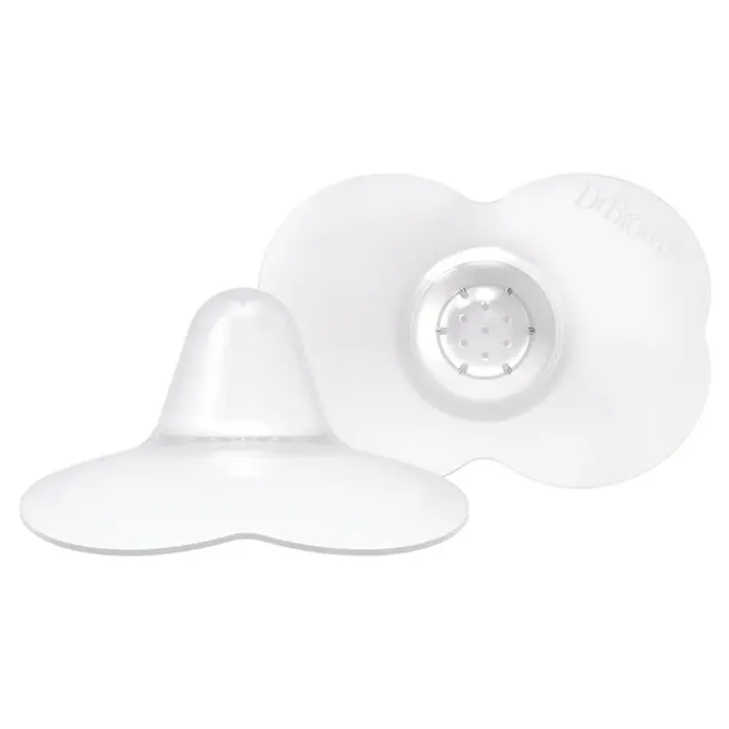 Dr. Brown's Nipple Protector*Dr. Brown - Nipple Shields 2-Pack With Sterilizer Case, Size 2