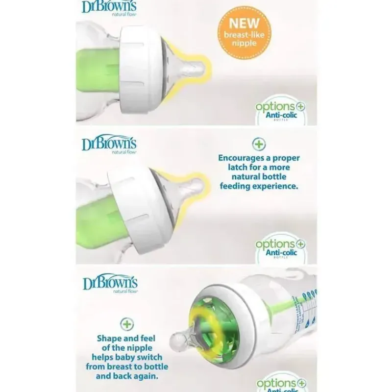Dr. Brown's Feeding Gift Set|Bottles & Sets*Dr. Brown - Options+ Wide-Neck Newborn Feeding Set