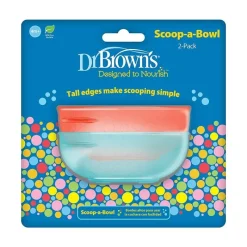Dr. Brown's Suction Plates & Bowls|Dishes, Utensils & Food Containers*Dr. Brown - Scoop-A-Bowl, 2-Pack