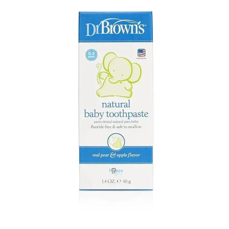 Dr. Brown's Oral & Nasal Care*Dr. Brown Natural Flow Happy Teeth Fluoride-Free Toothpaste
