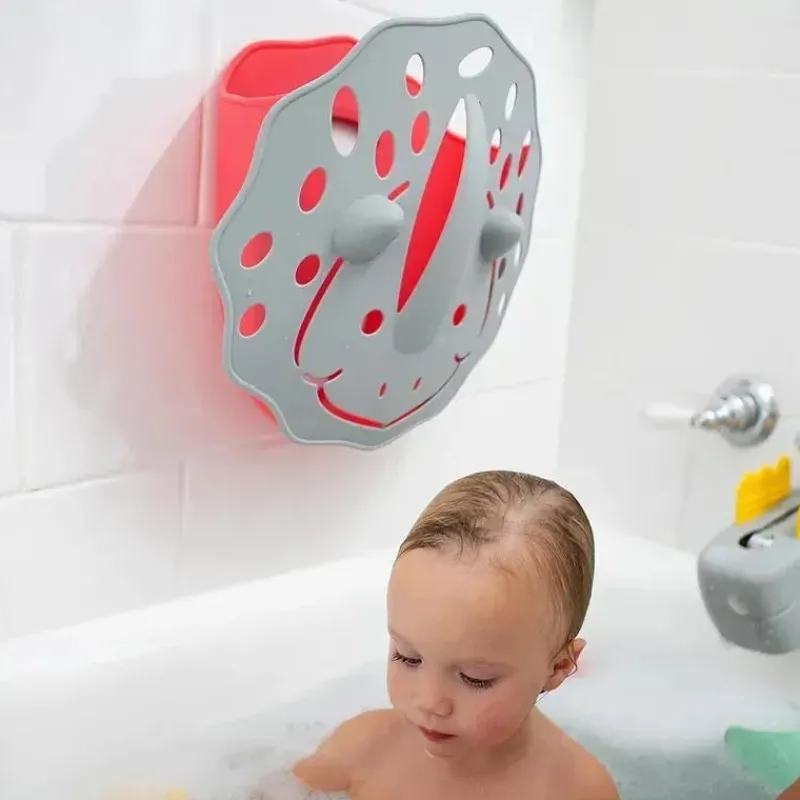 Dr. Brown's Bath Accessories & Organization*Dr. Brown's - Bath Toy Organizer and Scooper, Dino