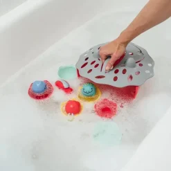 Dr. Brown's Bath Accessories & Organization*Dr. Brown's - Bath Toy Organizer and Scooper, Dino