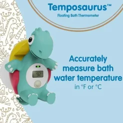 Dr. Brown's Thermometers*Dr. Brown's - CleanUp Temposaurus Floating Bath Thermometer