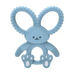 Dr. Brown's Rattles & Teethers|Toys For 0-12 Months*Dr. Brown's - Flexees Bunny Silicone Teether, Blue