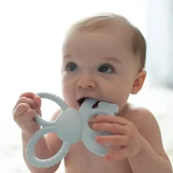 Dr. Brown's Rattles & Teethers|Toys For 0-12 Months*Dr. Brown's - Flexees Bunny Silicone Teether, Blue