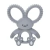 Dr. Brown's Rattles & Teethers|Toys For 0-12 Months*Dr. Brown's - Flexees Bunny Silicone Teether, Gray