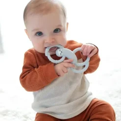 Dr. Brown's Rattles & Teethers|Toys For 0-12 Months*Dr. Brown's - Flexees Sloth Silicone Teether, Blue