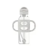 Dr. Brown's Straw, Sippy & Training Cups|Dishes, Utensils & Food Containers*Dr. Brown's - Narrow Sippy Straw Bottles W/ Silicone Handles, Gray