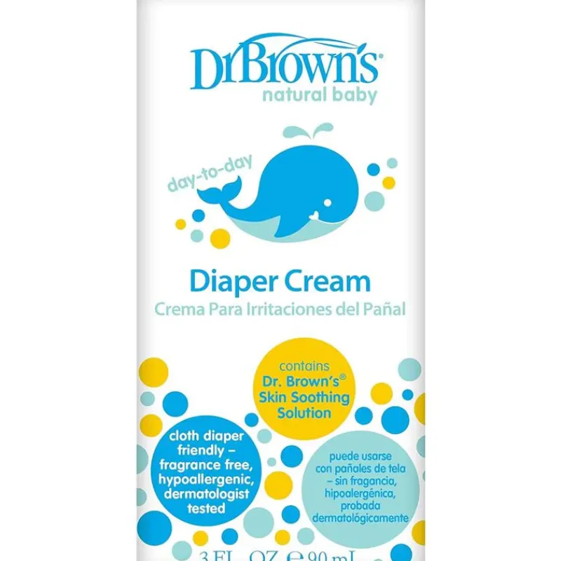 Dr. Smith's Diaper Rash*Dr. Brown's - Natural Baby Diaper Cream, 3.00 Fl. Oz. / 90 Ml
