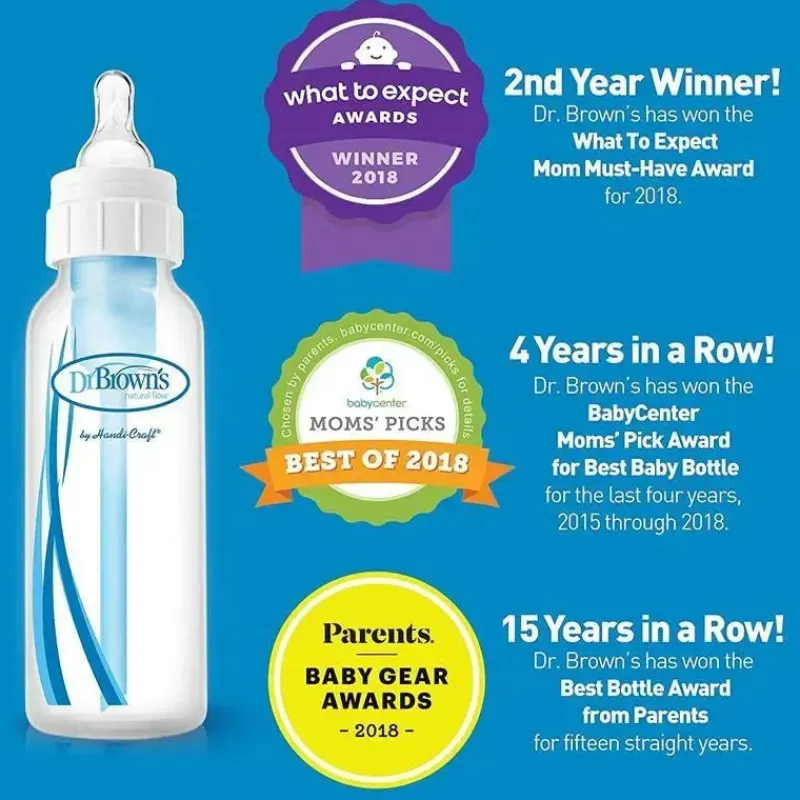 Dr. Brown's Gifts From $25 To $50|Feeding Gift Set*Dr. Brown's - Natural Flow Bottle Newborn Feeding Set