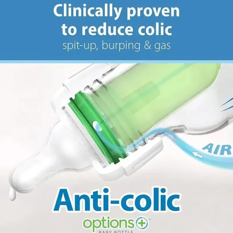 Dr. Brown's Feeding Gift Set|Bottles & Sets*Dr. Brown's - Options+ Glass Narrow Anti-Colic Baby Bottle Gift Set