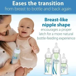 Dr. Brown's Feeding Gift Set|Bottles & Sets*Dr. Brown's - Options+ Glass Narrow Anti-Colic Baby Bottle Gift Set