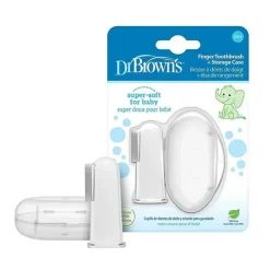 Dr. Brown's Oral & Nasal Care*Dr. Brown's - Silicone Finger Toothbrush With Case
