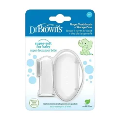 Dr. Brown's Oral & Nasal Care*Dr. Brown's - Silicone Finger Toothbrush With Case