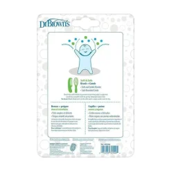 Dr. Brown's Grooming*Dr. Brown's - Soft and Safe Brush + Comb