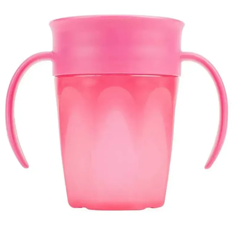 Dr. Brown's Straw, Sippy & Training Cups|Dishes, Utensils & Food Containers*Dr. Brown's Cheers 360 Spoutless Training Cup, Pink