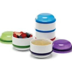 Dr. Brown's Food Storage*Dr. Brown's Designed To Nourish Snack-A-Pillar Dipping Cups
