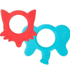 Dr. Brown's Toys For 0-12 Months|Gift For Baby*Dr. Brown's Flexees Friends Teethers, Assorted