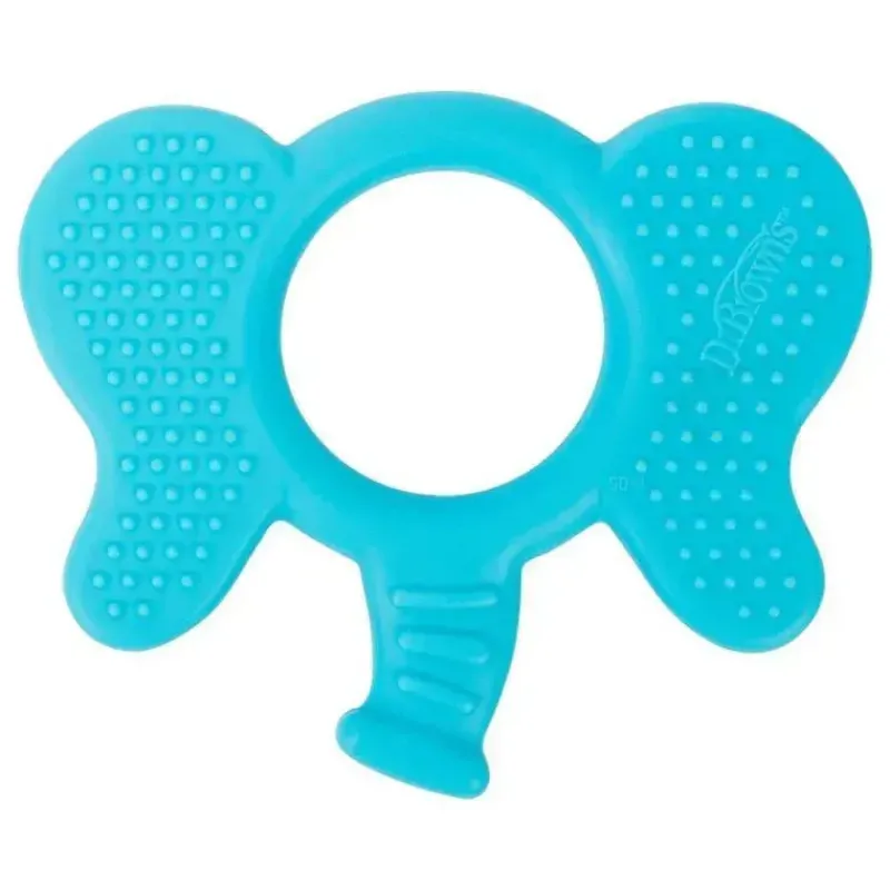 Dr. Brown's Toys For 0-12 Months|Gift For Baby*Dr. Brown's Flexees Friends Teethers, Assorted (purple, red or blue)