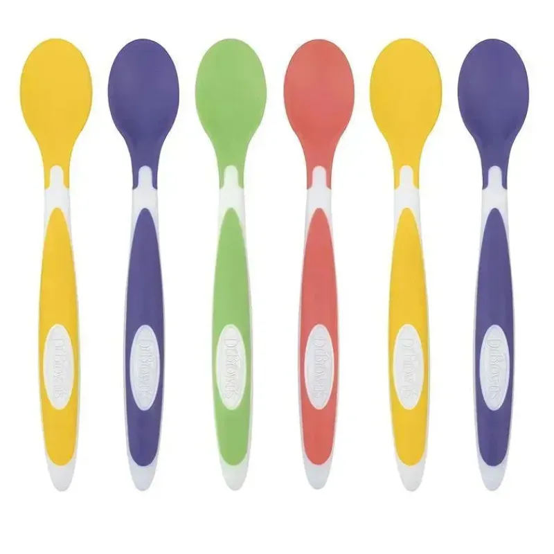 Dr. Brown's Utensils & Accessories|Dishes, Utensils & Food Containers*Dr. Brown's Soft Tip Baby Spoons, Toddler Feeding Spoons, 6-Pack