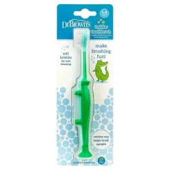 Dr. Brown's Oral & Nasal Care*Dr. Brown's Toddler Toothbrush, Crocodile
