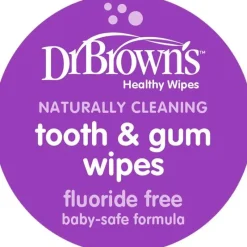 Dr. Brown's Oral & Nasal Care*Dr. Brown's Tooth And Gum Wipes 30-Pack