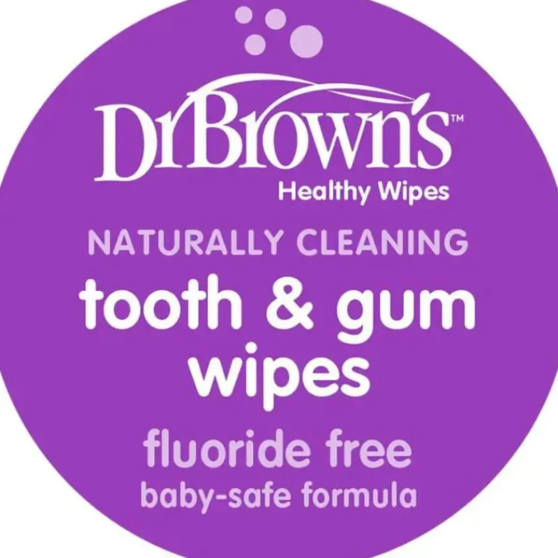 Dr. Brown's Oral & Nasal Care*Dr. Brown's Tooth And Gum Wipes 30-Pack
