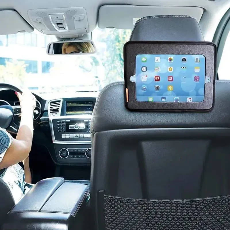 Dreambaby Mirrors & Safety*- Car Back Seat Tablet Holder & Mirror Grey