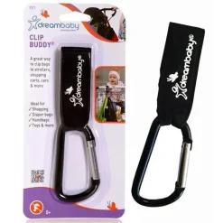 Dreambaby Bath Safety*- Clip Buddy Stroller Hook Carabiner