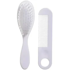 Dreambaby Grooming*- Deluxe Super Soft Bristles Brush & Comb Set, Blue