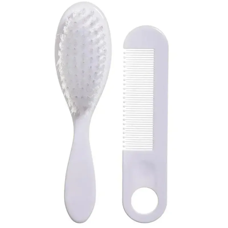 Dreambaby Grooming*- Deluxe Super Soft Bristles Brush & Comb Set, Blue