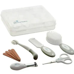 Dreambaby Grooming*- Essential Baby Grooming Kit & Healthcare Set, 10 Pack, Grey