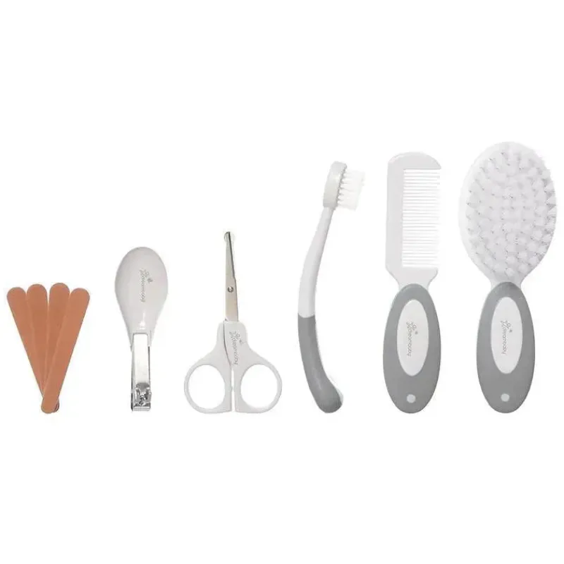 Dreambaby Grooming*- Essential Baby Grooming Kit & Healthcare Set, 10 Pack, Grey
