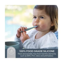 Dreambaby Utensils & Accessories|Dishes, Utensils & Food Containers*- Scoop and Mash, Twist Seafoam