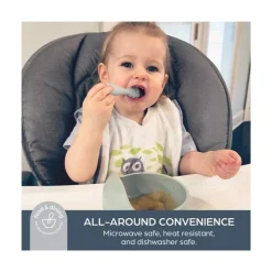 Dreambaby Utensils & Accessories|Dishes, Utensils & Food Containers*- Scoop and Mash, Twist Seafoam