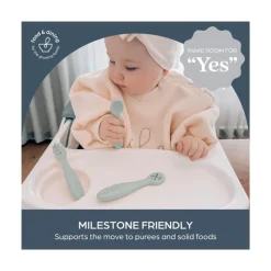Dreambaby Utensils & Accessories|Dishes, Utensils & Food Containers*- Scoop and Mash, Twist Seafoam
