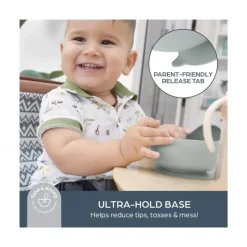 Dreambaby Suction Plates & Bowls|Dishes, Utensils & Food Containers*- Scoop Suction Bowl Seafoam