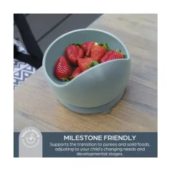 Dreambaby Suction Plates & Bowls|Dishes, Utensils & Food Containers*- Scoop Suction Bowl Seafoam