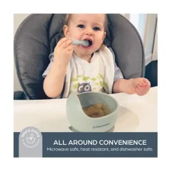 Dreambaby Suction Plates & Bowls|Dishes, Utensils & Food Containers*- Scoop Suction Bowl Seafoam